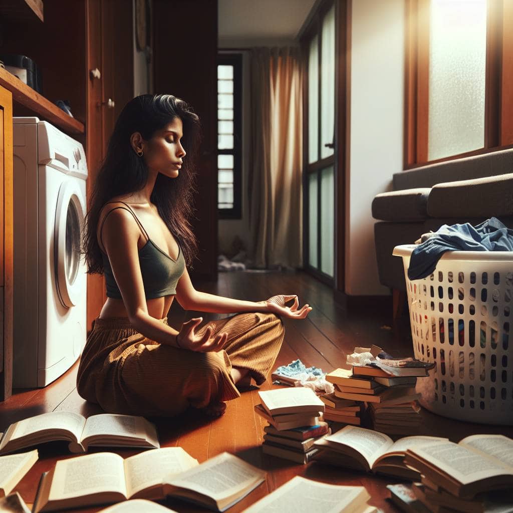 Living with intention amidst cluttered chaos.