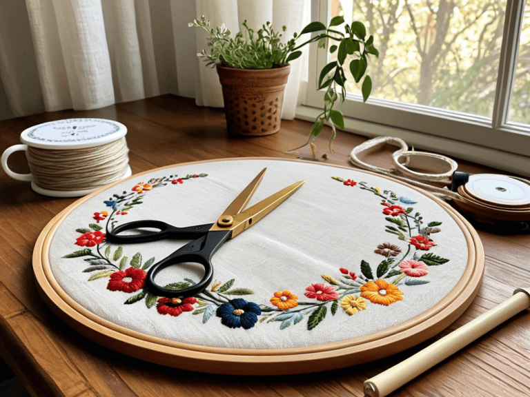 a guide to modern embroidery for beginners