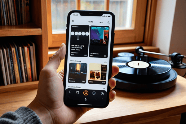 Streaming audio reviews logo