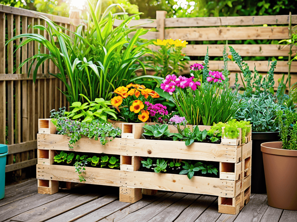 Elevate Your Garden with upcycled planters