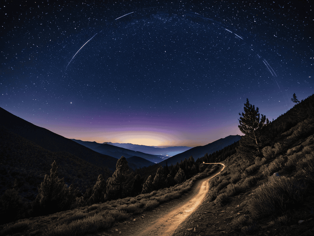 Long Exposure Photography Ideas star trails