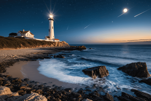 Long exposure photography ideas at night