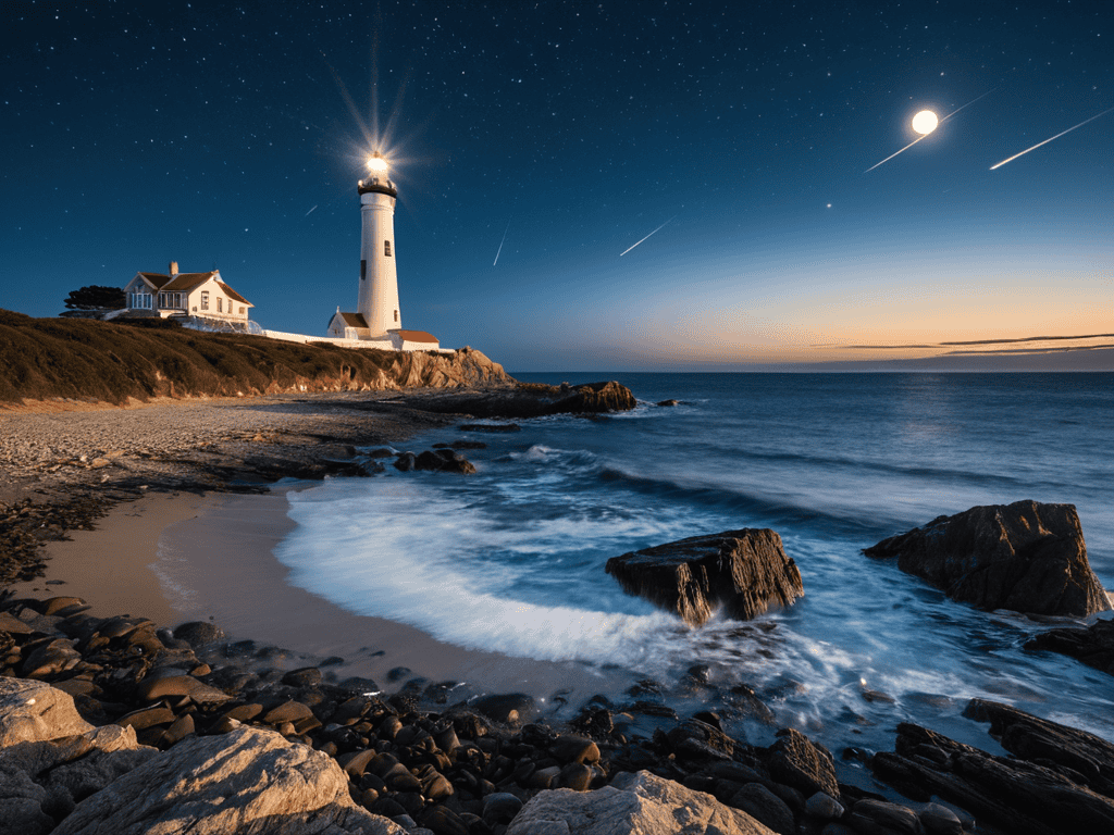 Long exposure photography ideas at night