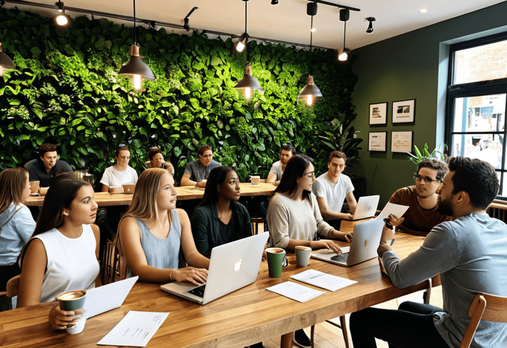 Small business marketing ideas infographic