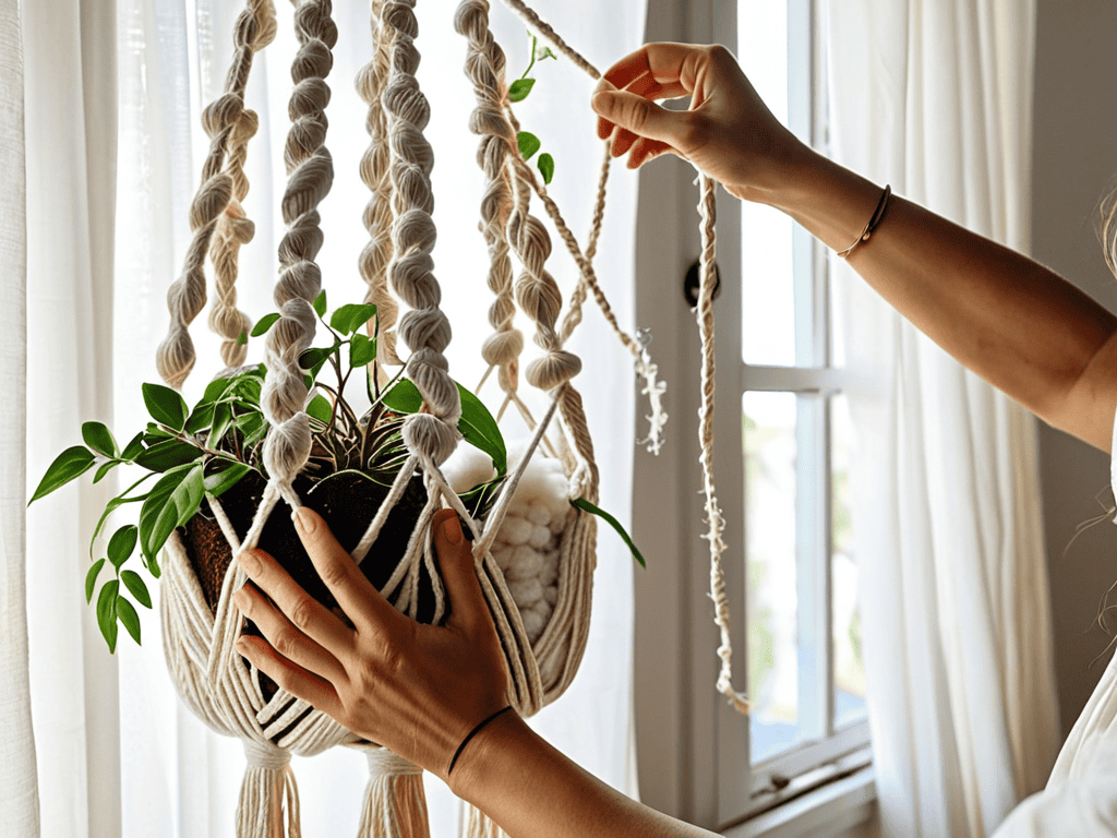 Macrame Plant Hanger Magic