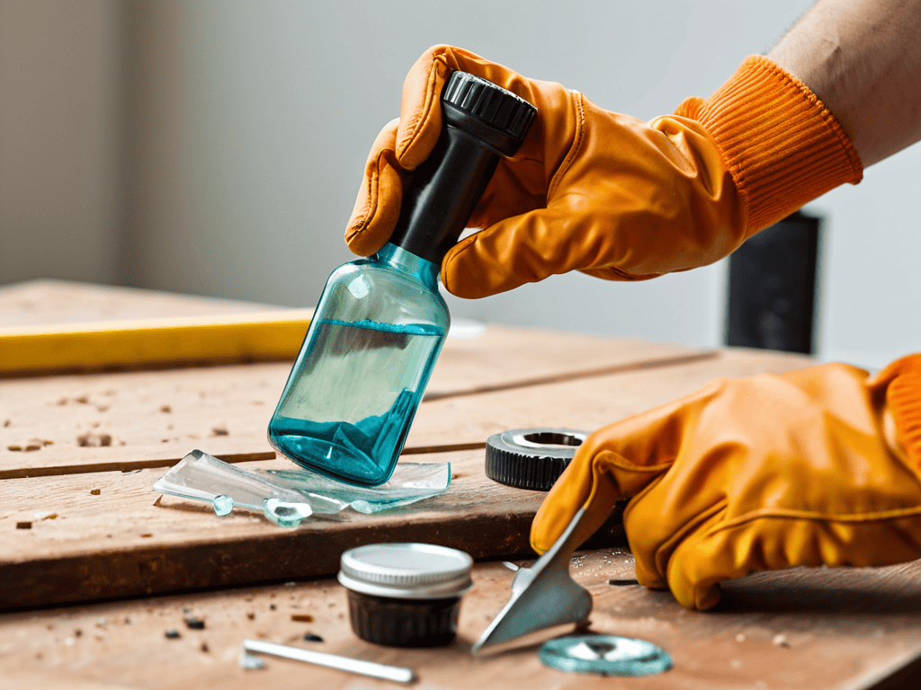 Cutting glass bottles successfully