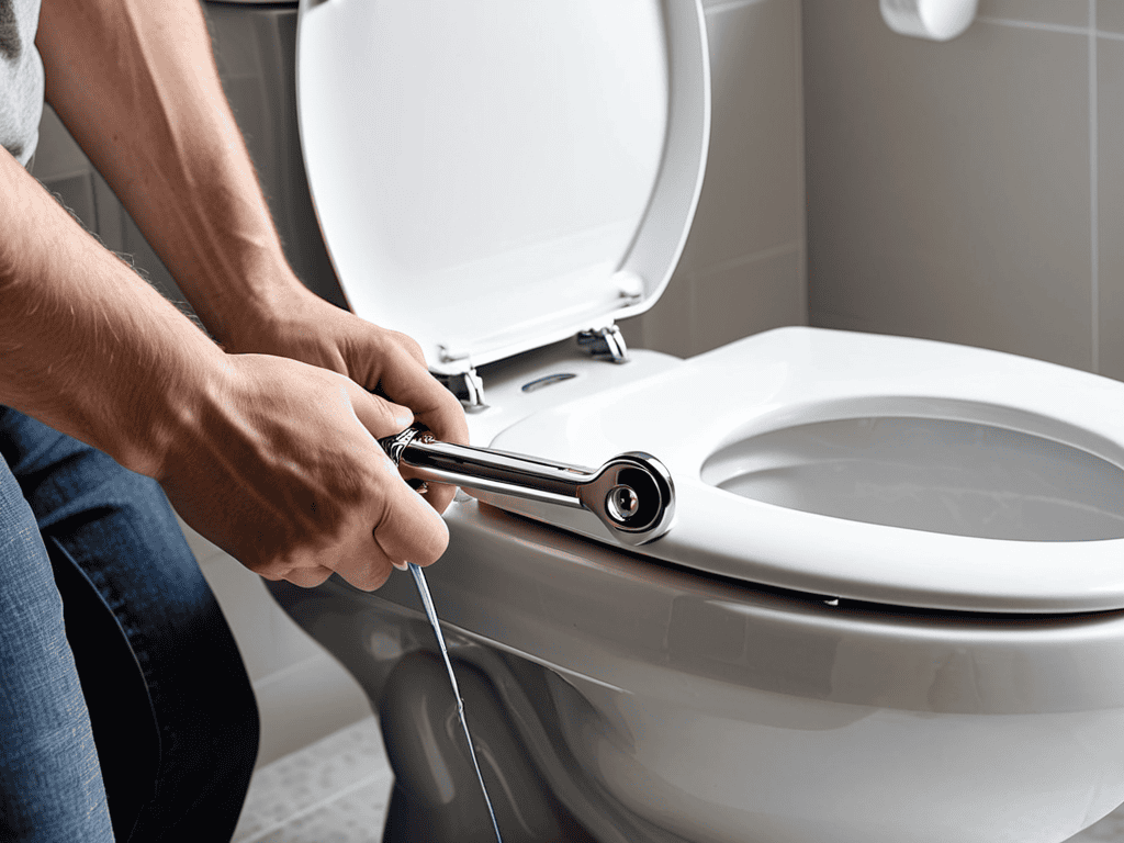 Installing Bidet Attachment