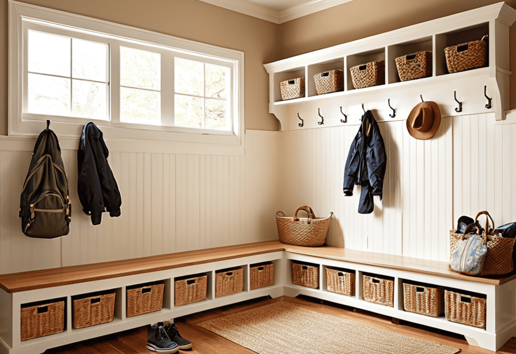 Mudroom Organization Systems in action