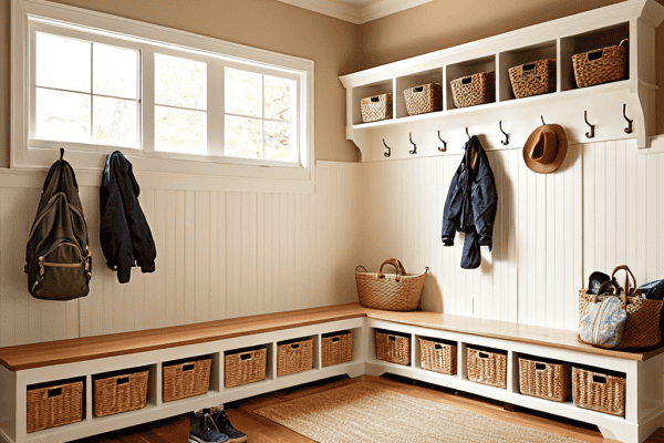 Mudroom Organization Systems in action