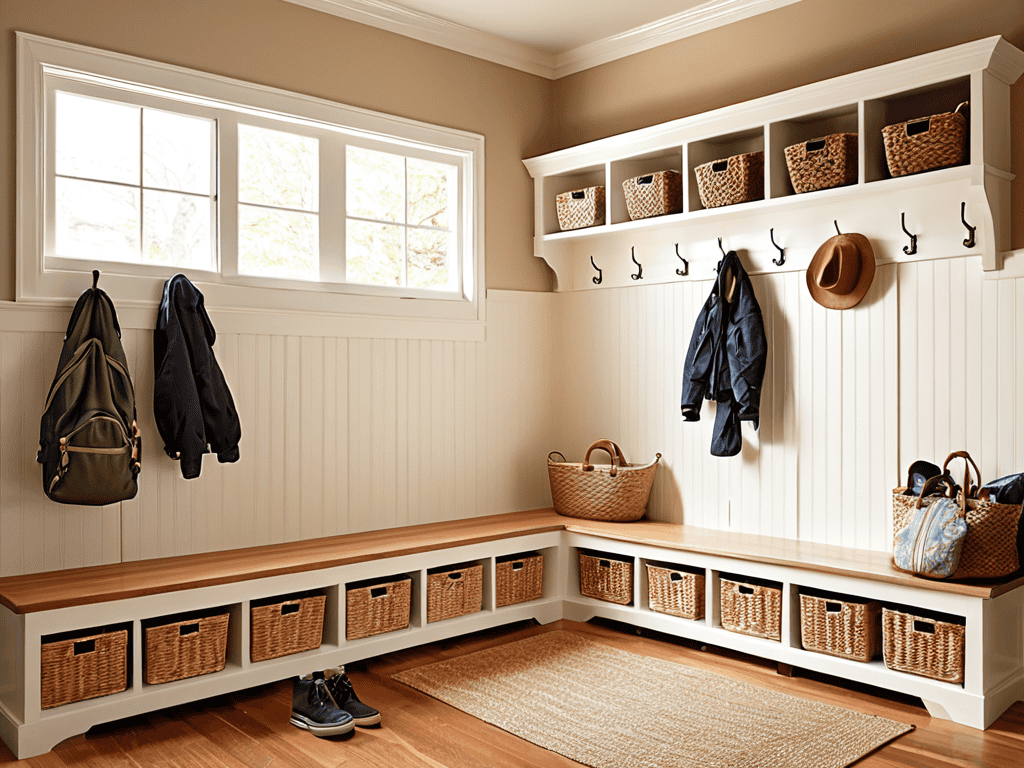 Mudroom Organization Systems in action