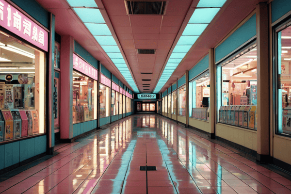 Vaporwave's Anti-Capitalism art movement