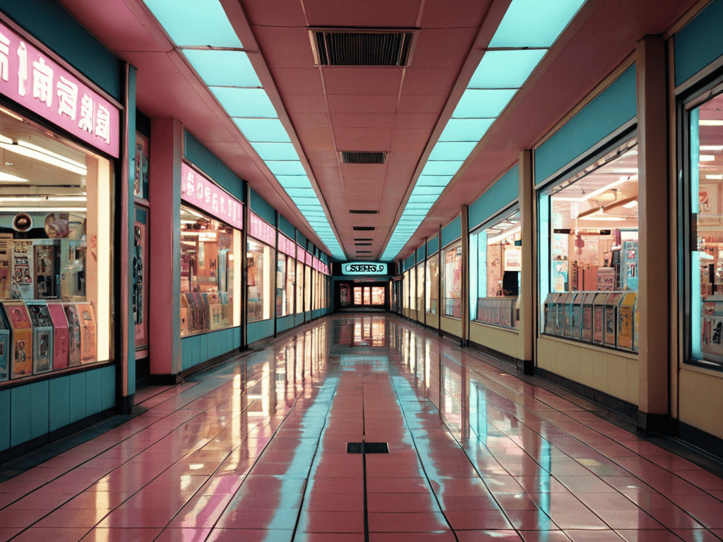 Vaporwave's Anti-Capitalism art movement