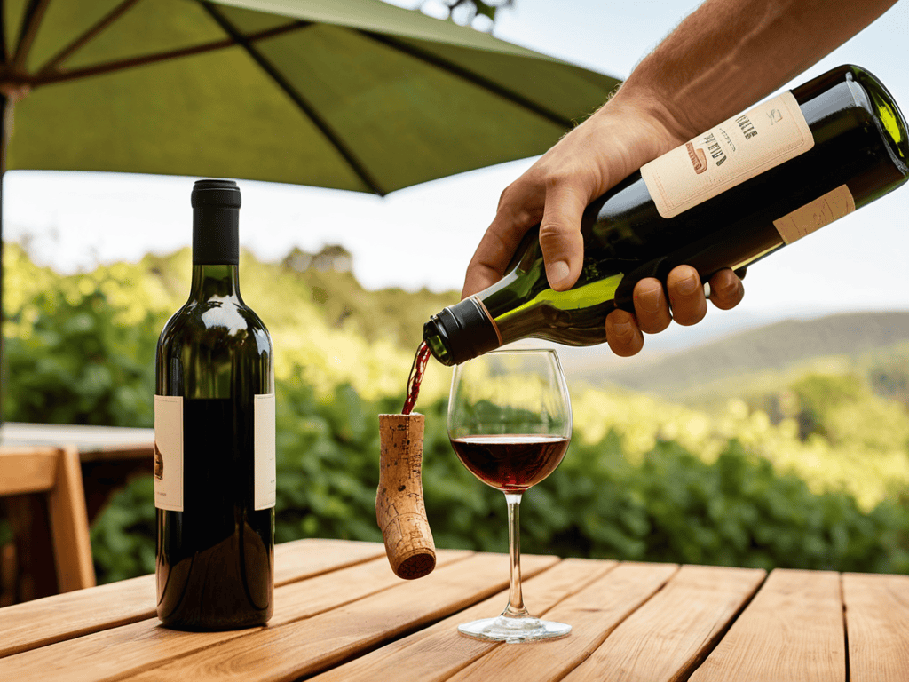 Opening Wine With Shoe
