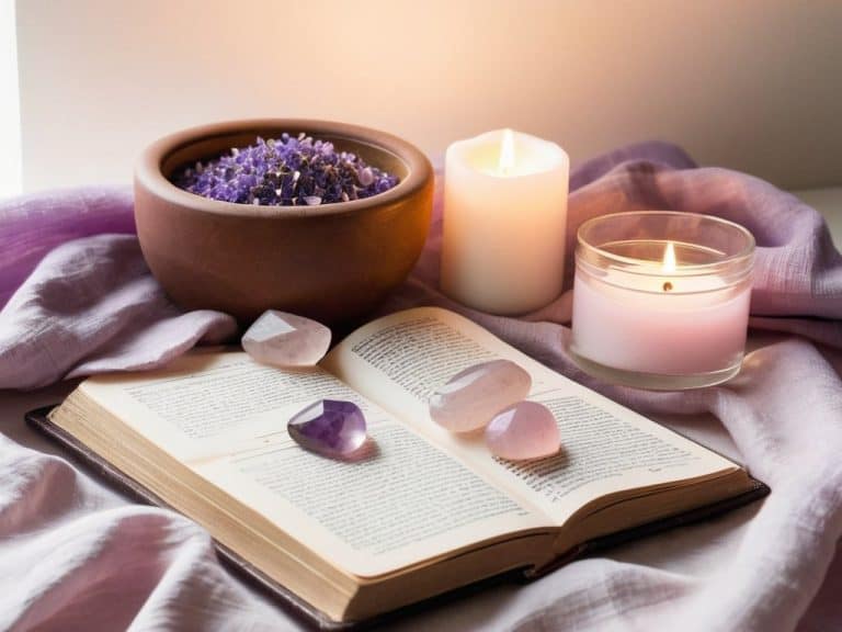 Using crystals for emotional balance therapy