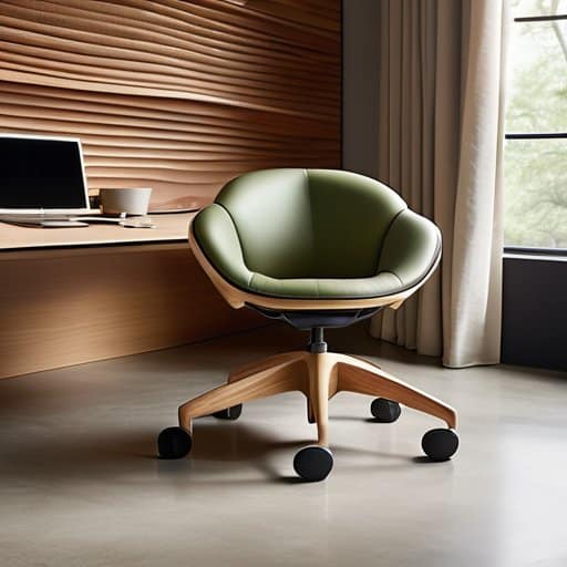 Closing the Circle: biomorphic chair inspires posture