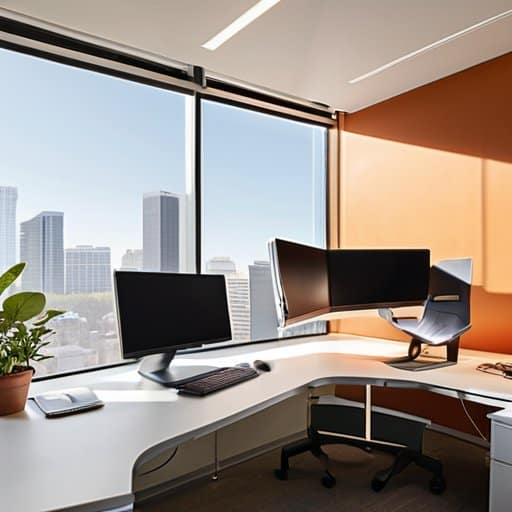 Wrapping It All Up: sleek desk transformation