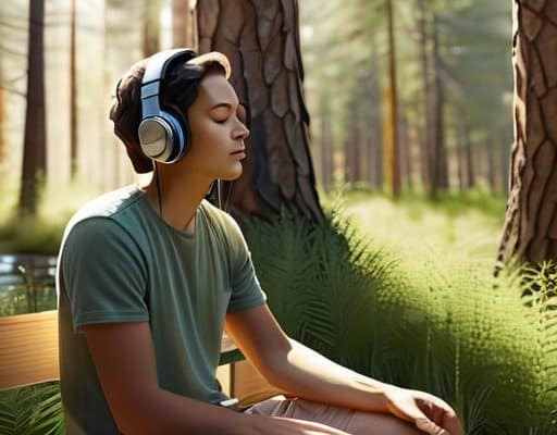 Acoustic ecology for mental health serenity