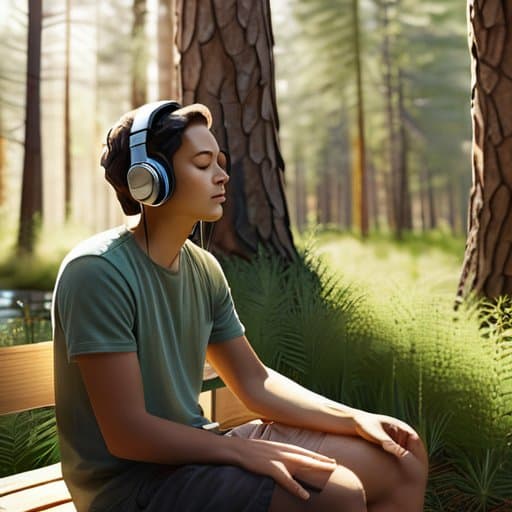 Acoustic ecology for mental health serenity