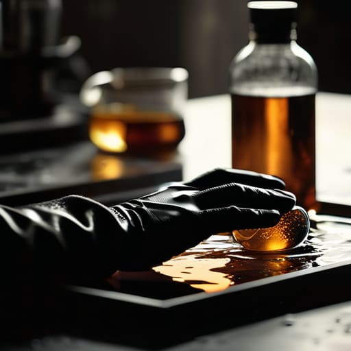 Navigating the Wet Plate Collodion Sensitization Process.