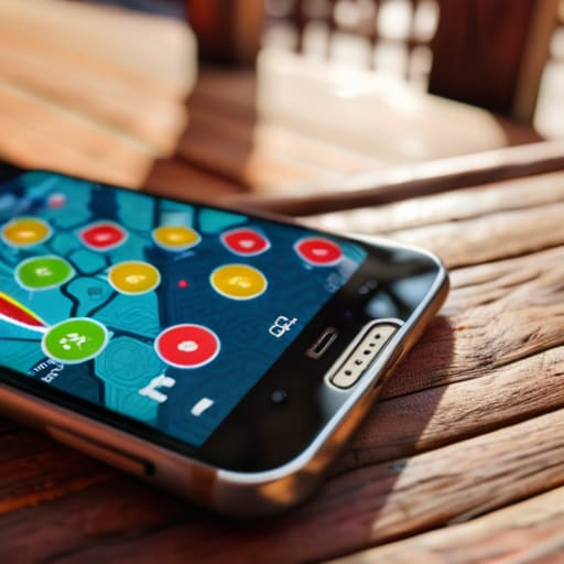 Geofenced Micro-Dialect Language Tracking mobile app interface.