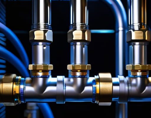 Hydronic Cooling Loop Manifolds for rigs.