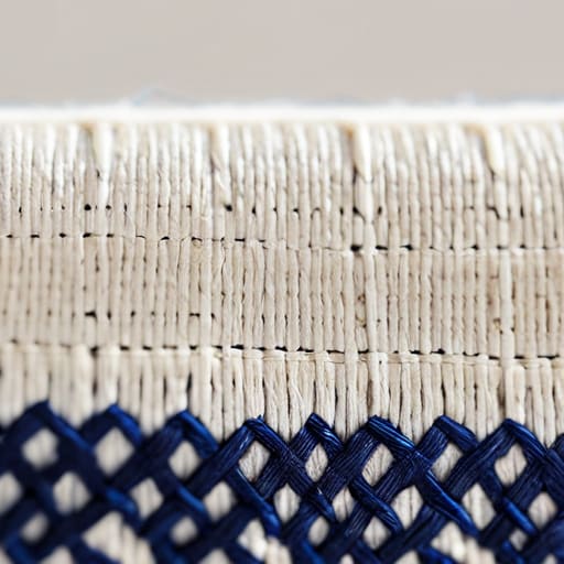 Enhancing the structural integrity of indigo fabrics.