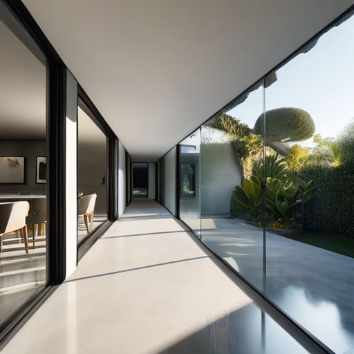 Smart-Glass Electrochromic Tinting on a living window.