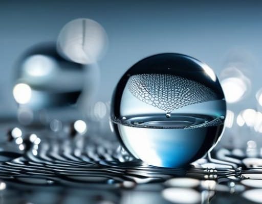 Super-Hydrophobic Surface Patterning on dry thread.