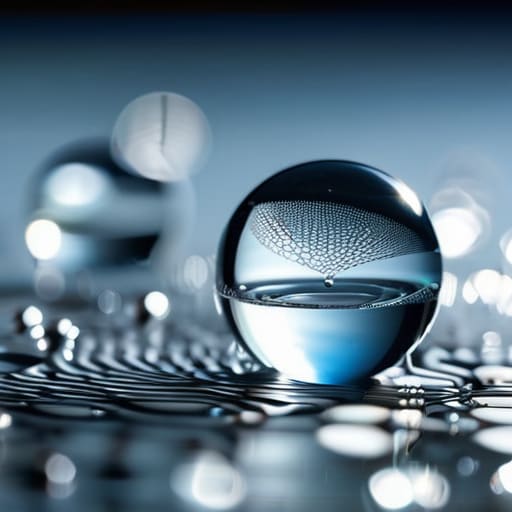 Super-Hydrophobic Surface Patterning on dry thread.