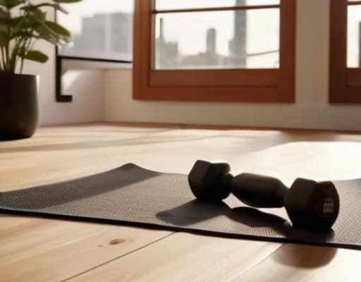 How to build a home workout for a small space.