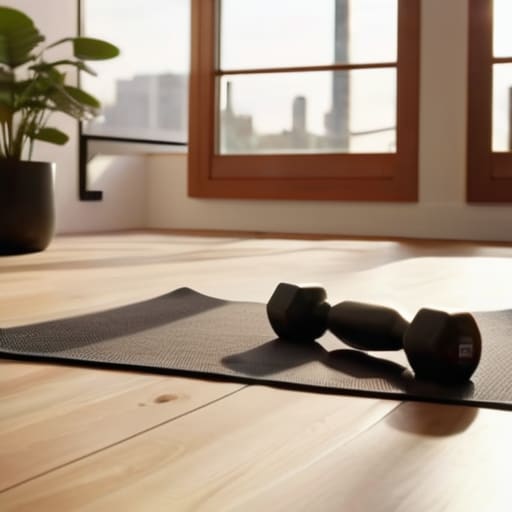 How to build a home workout for a small space.